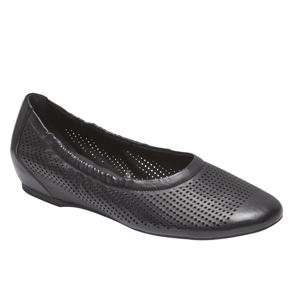 Rockport Womens Total Motion Perf Luxe - Slip-On Black - IZG834125